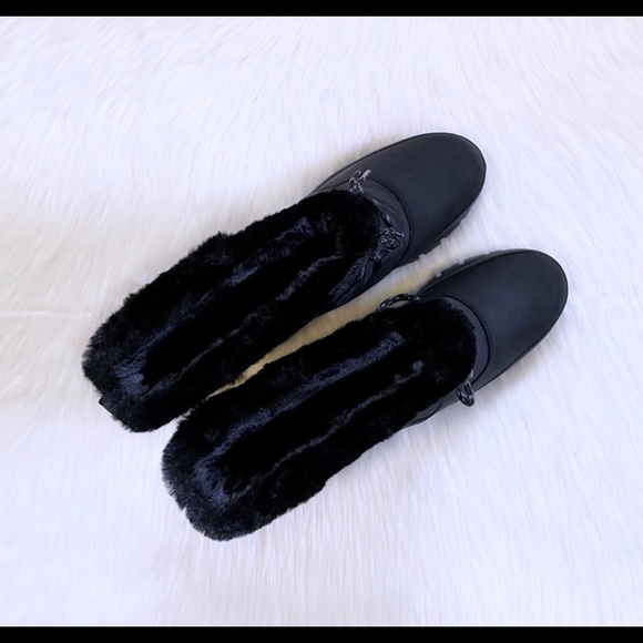 🆕 Timberland women Jenness falls wp insulated boot black full grain - Picture 4 of 7